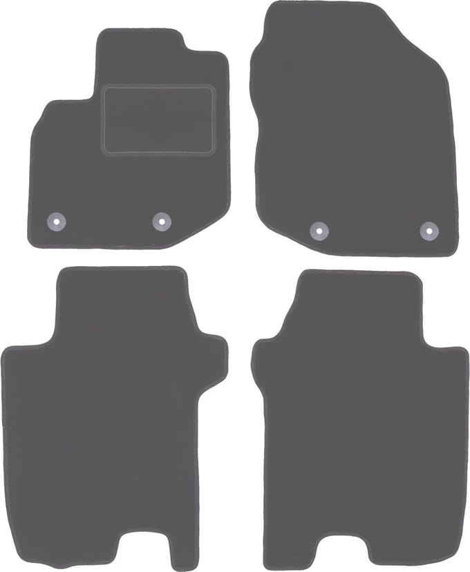 Grafiet automatten voor: Honda Jazz III hatchback (2011-2014)