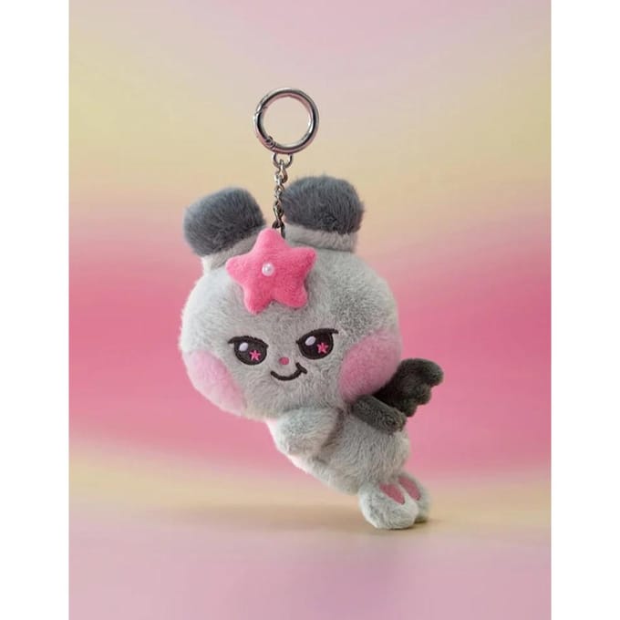ATEEZ - [MIGHTEEZ Wonder Room] fee Pluche Sleutelhanger DDEONGYO (SEONGHWA) gray