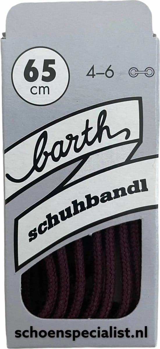 Veter dun rond bordeaux 65 cm (Barth)