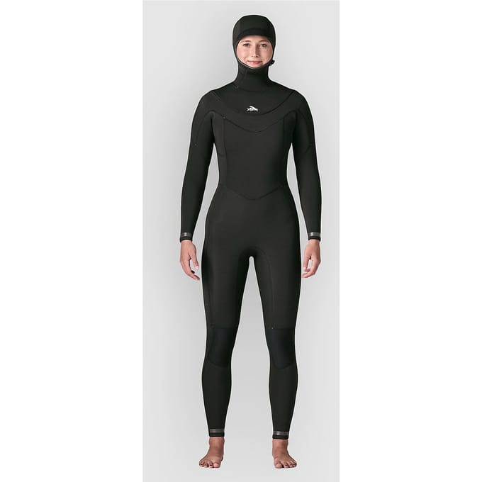 Patagonia Regulator 5/4 Hooded Full Wetsuit zwart