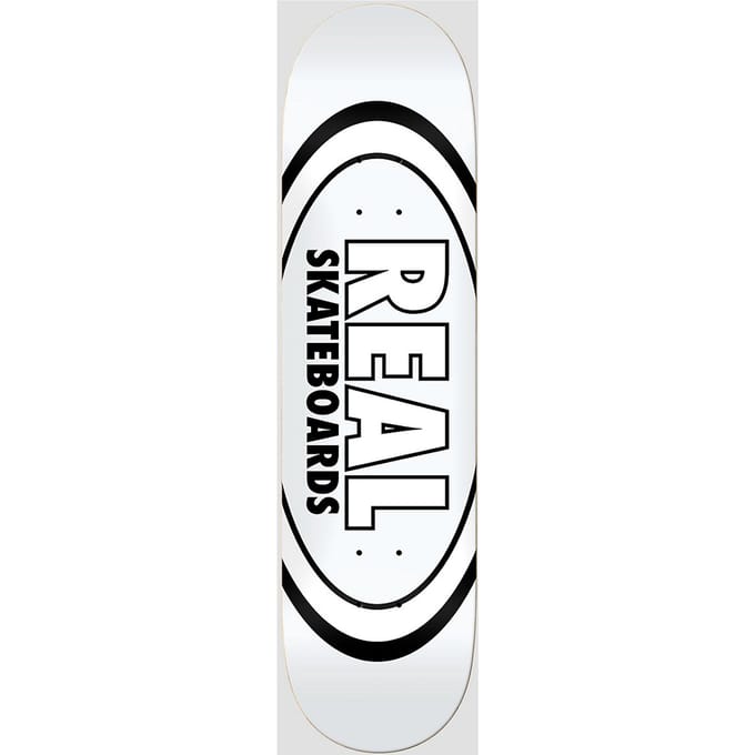 Real Team Classic Oval 8.38" Skateboard Deck patroon