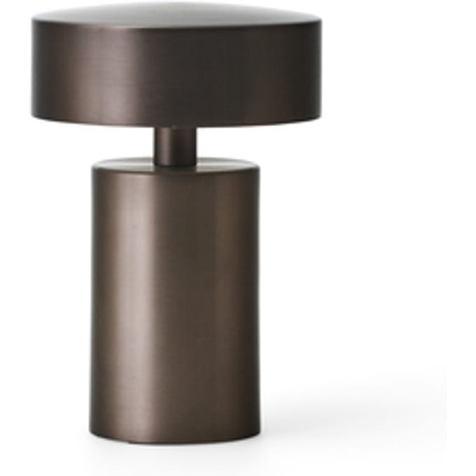 Audo Copenhagen Audo tafellamp Column oplaadbaar, IP44, brons