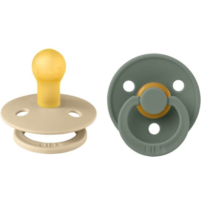 BiBs Fopspeen - 6-18 mnd - 2 Stuks - Vanilla/Pine