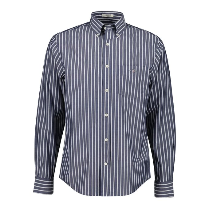 Gestreept shirt met lange mouwen Gant Reg Poplin