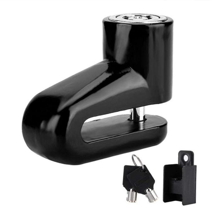 Allecto - Disc Brake Lock - Anti-Diefstal - Heavy Duty - Zwart