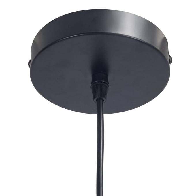 Forlight Cortic hanglamp, Ø 60 cm, donkerbruin, rotan