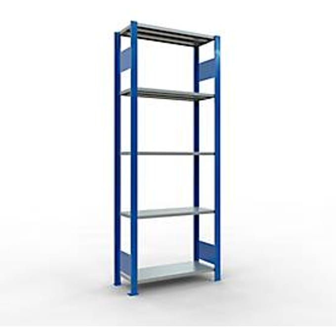 SCHULTE Lagertechnik - Boutloos basisrek - 2000x 750x300 mm, type 150 kg