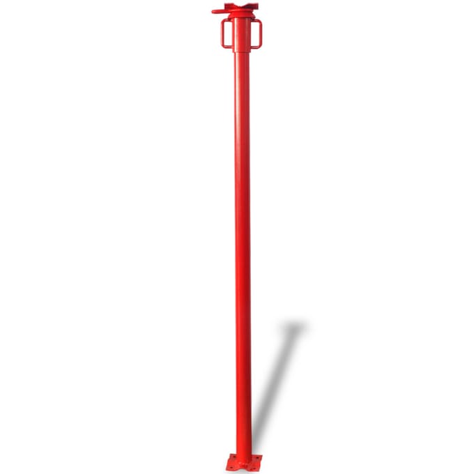 vidaXL - Acrow - steun - Rood - 280 - x - 12 - x - 12 - cm