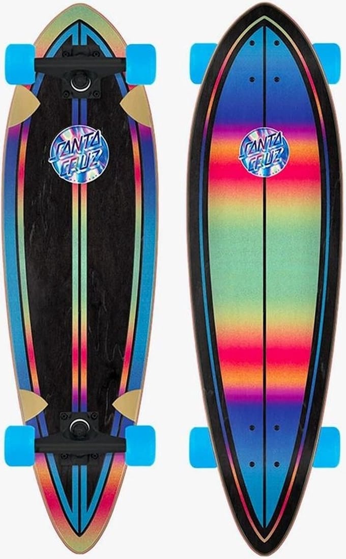 Santa Cruz 33 cruiser - Iridescent dot pintail