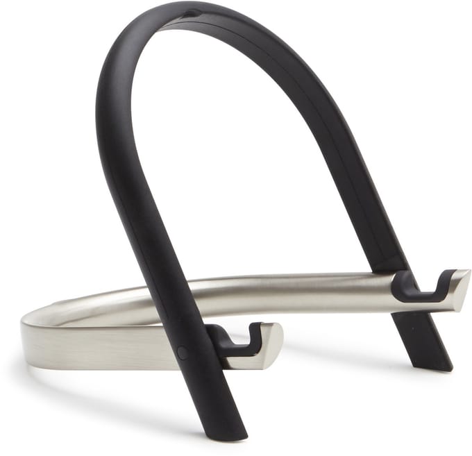 UDOCK TABLET HLDR BLK/NKL