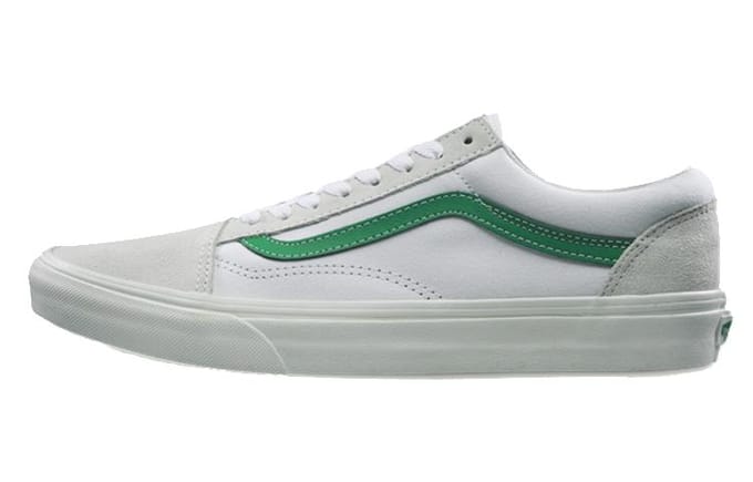 Vans Old Skool Vintage Sport Blanc Vert Kelly 38.5 white