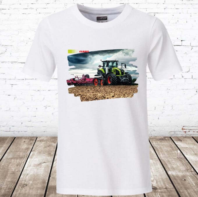 Trekker shirt wit - Wit - 122/128