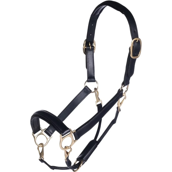 Leren halster voor paarden HKM