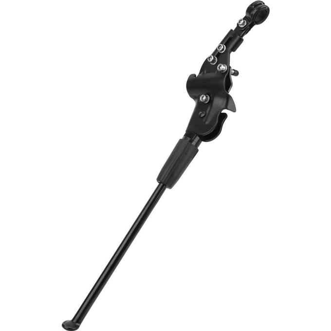 Verstelbare Fietsstandaard Aluminiumlegering Fietsstandaard voor 26 inch Fietswiel black