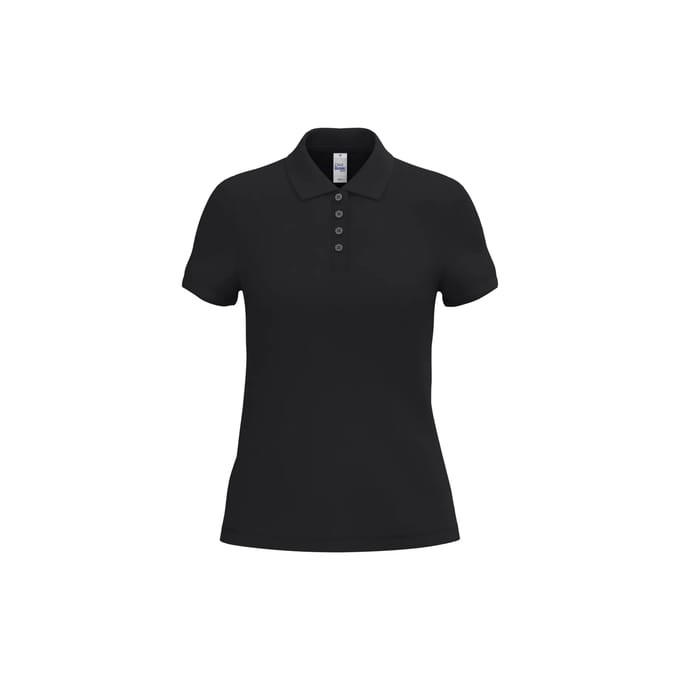 Biologisch pique polo voor dames iDeal Basic Brand