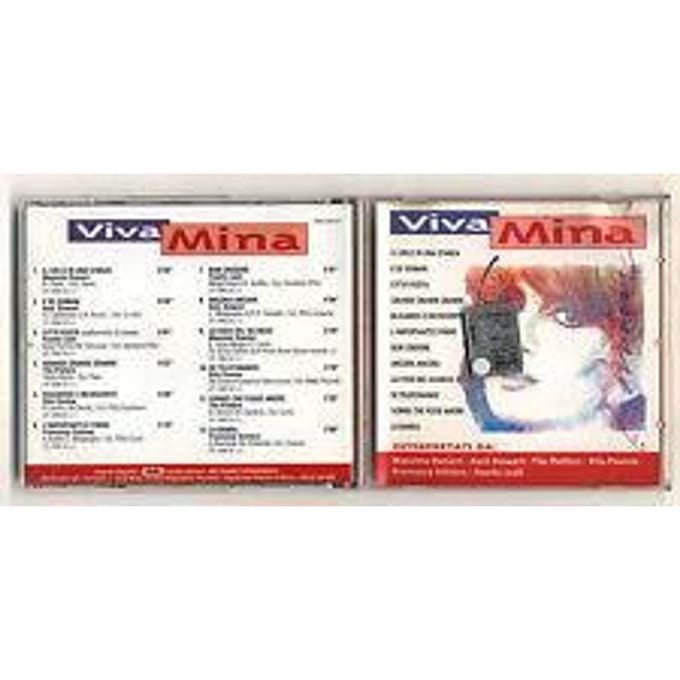 CD VARIOUS - Viva Mina  SP61192 RTI Music 1998 Italië Pop Gebruikt