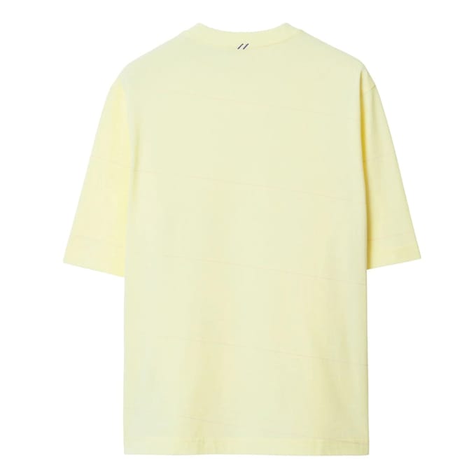 Burberry gestreept Sherbet geel T-shirt
