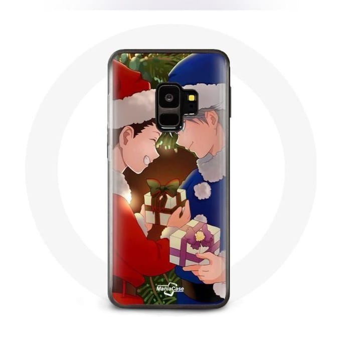 Coque pour Samsung Galaxy S9 Hunter x Hunter Gon Freecss et Killua Zoldyck Christmas Day Anime Manga