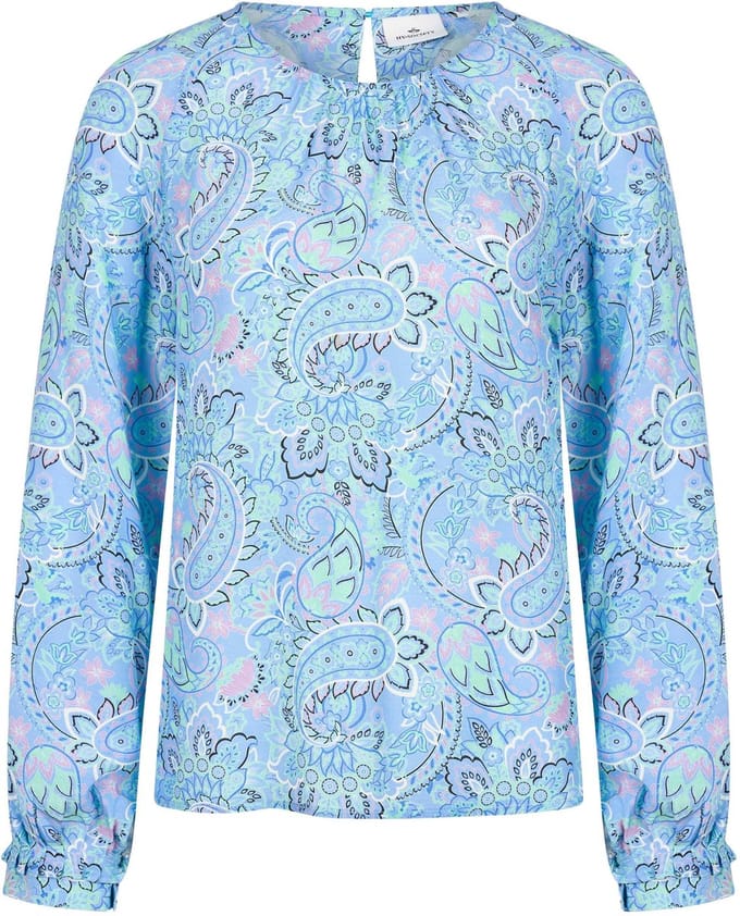Hv Society - Blouses - Lightblue - M (38)