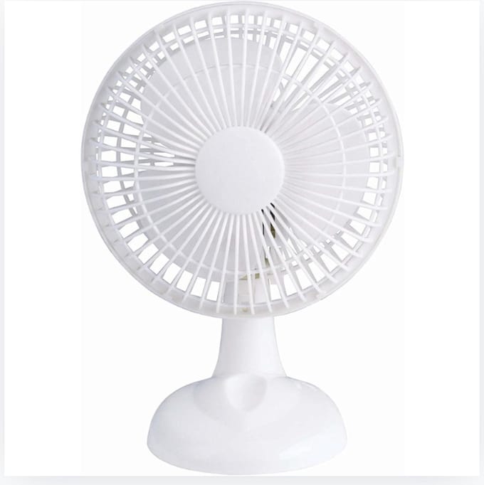 Tafelventilator - Statiefventilator - luchtstroomsnelheden – Zwenkfunctie - Bureau Ventilator - USB