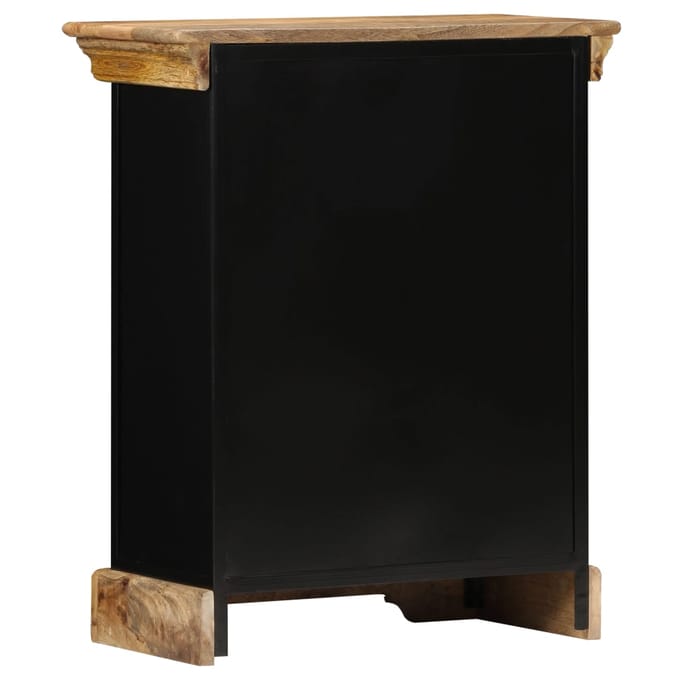vidaXL - Dressoir - 60x30x75 - cm - massief - mangohout