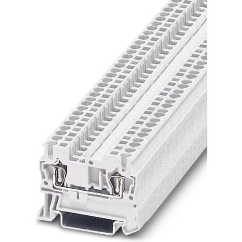 Phoenix Contact 3037119 Doorgangsklem 5.2 mm Spanveer Wit 50 stuk(s)