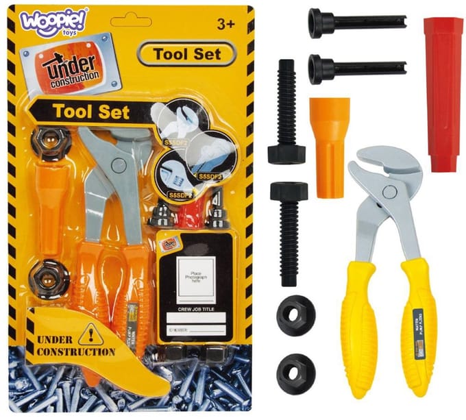 Woopie Little Handyman's Gereedschapsset Verstelbare tang - UNI