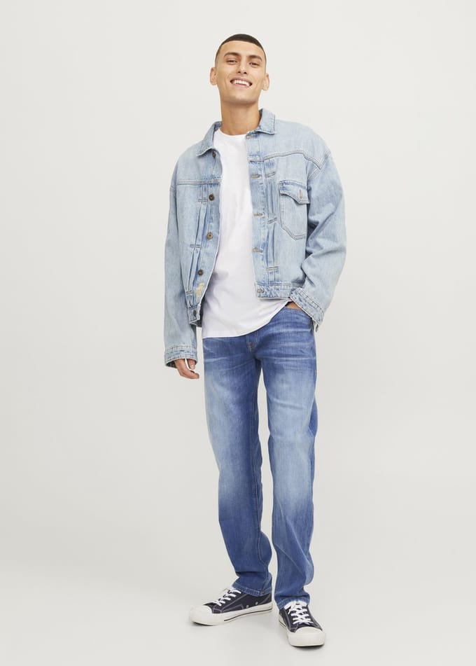 JACK & JONES Mike Original Jos regular fit - heren jeans - denimblauw