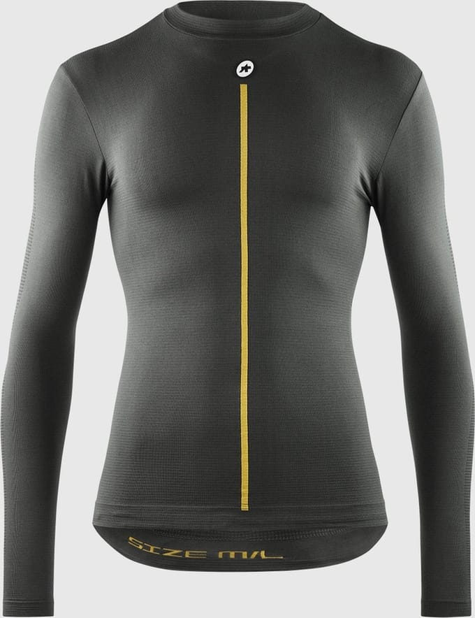 Assos 2/3 LS Skin Layer P1 - Anthracite Grey