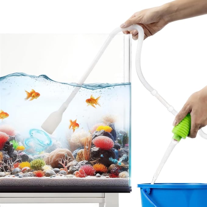 Aquarium Stofzuiger - Bodemreiniger - Decoratie