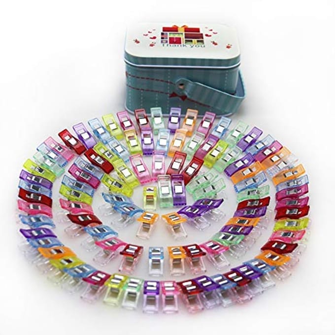 100PCS Naaien en Quilten Clips - Handige Accessoires voor Creatief Knutselen