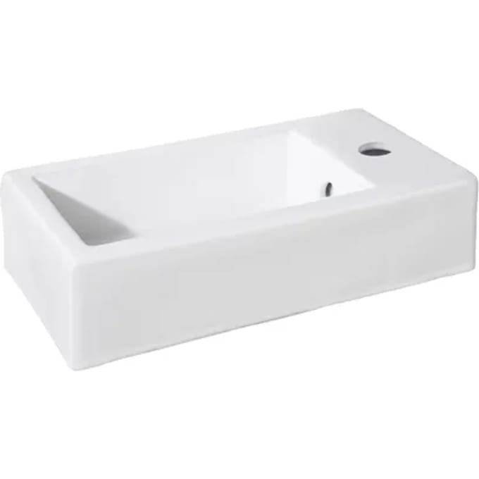 Aquavive Fontein Savuto - Keramiek - Wit - 40x22x11,5cm