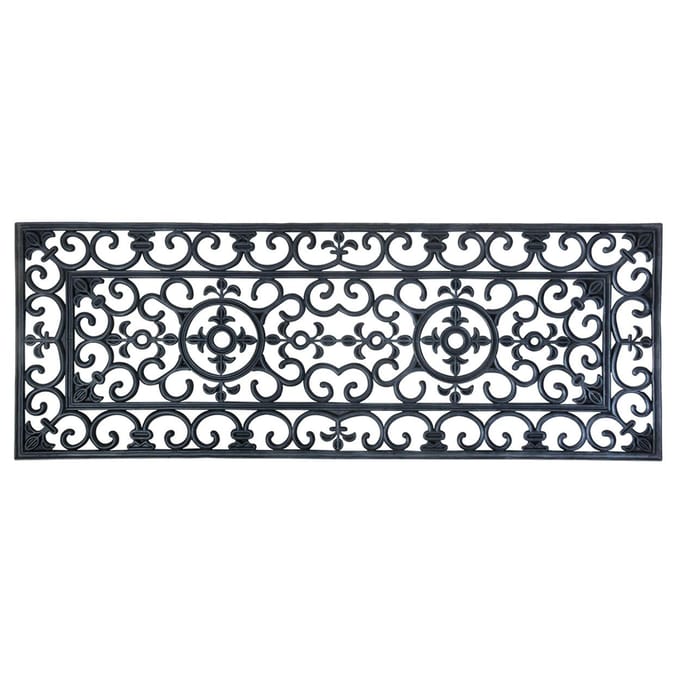 Tapis de Sol en Caoutchouc Style Victorien
