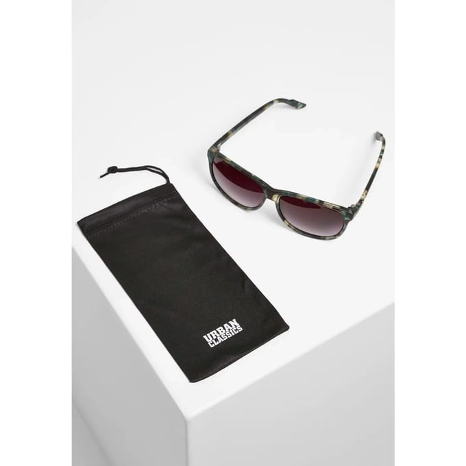 Urban Classics - Sunglasses Chirwa UC camo one size Zonnebril - Groen/Bruin