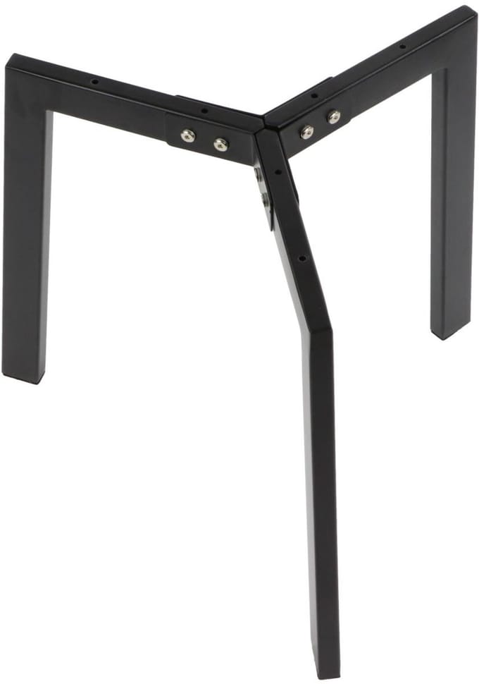 Stema NY-L02 - Stalen Tafelonderstel - Zwart - 42 cm - Poedercoating
