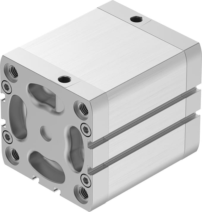 Festo Compacte Cilinder 80mm Boring 60mm Slag ISO 21287 Dubbelwerkend - 536360 - P2BPP