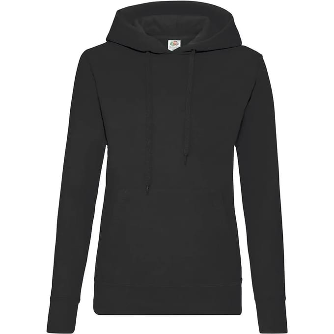 Dames Hoodie Fruit of the Loom Classic