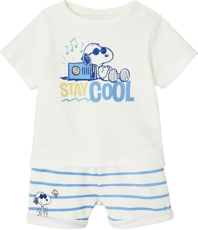 SNOOPY Babyset t-shirt en short