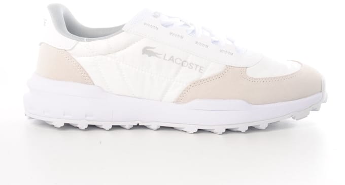 Lacoste heren sneaker Active evo H suède en nylon wit