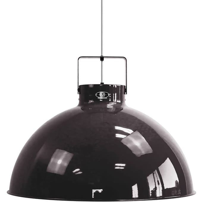 Jieldé Dante D675 hanglamp, zwart, Ø 67,5 cm
