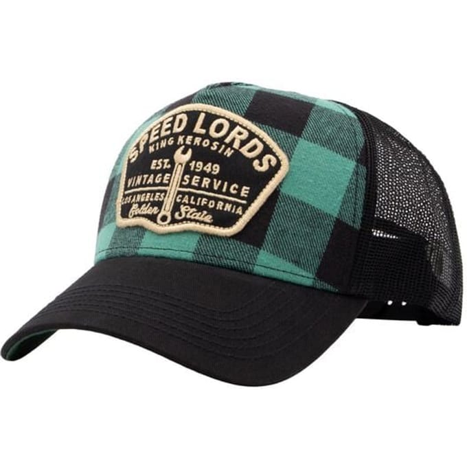 King Kerosin Speed Lords Unisex Cap - zwart/groen - Standard