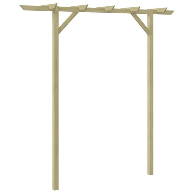 vidaXL - Pergola - 205x40x203 - cm - hout