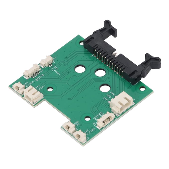 Extruder Adapterbord voor SV07 3D-printer PCB Conversiemodule met Aansluitkabel blue