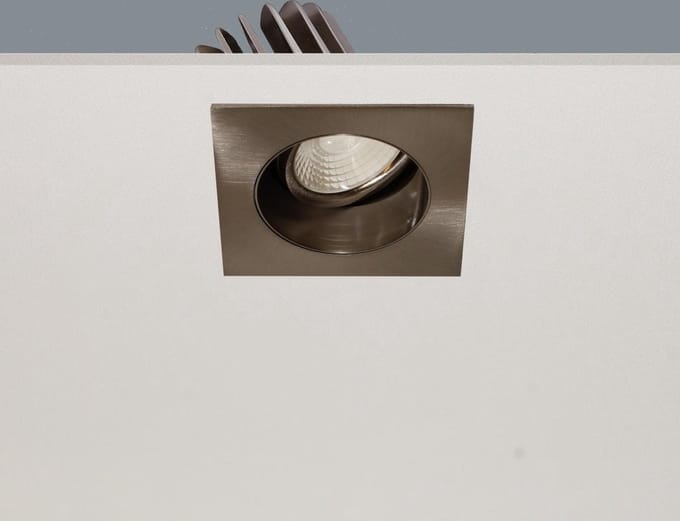 Artdelight - Inbouwspot Venice DL 2808 - Mat Staal - LED 8W 2700K - IP44 - Dimbaar