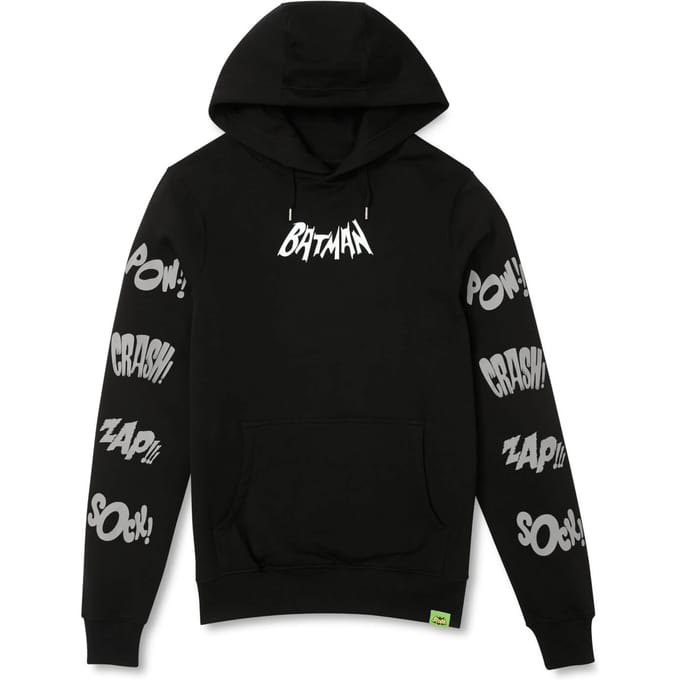 Batman Surf's Up Pow! Crash! hoodie - Zwart - S
