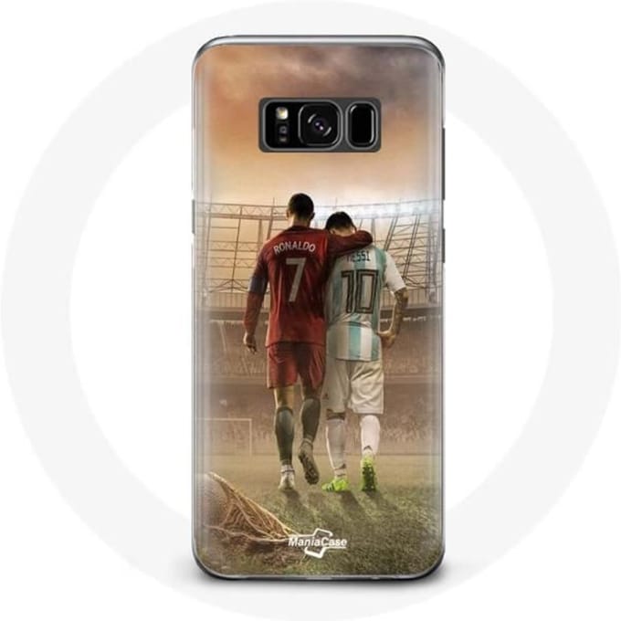 Samsung Galaxy S8 hoesje cristiano ronaldo messi geit