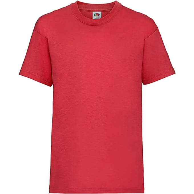 Kinder-T-shirt Fruit of the Loom Valueweight