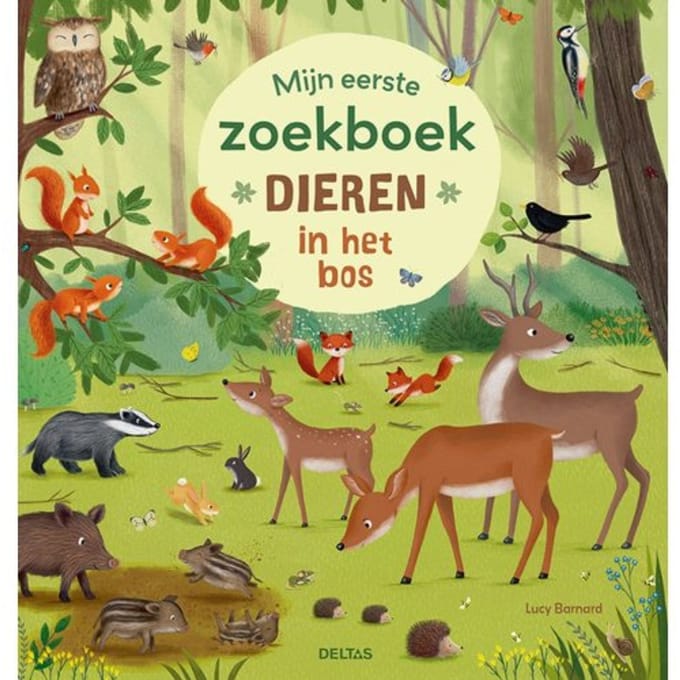 Dieren In Het Bos - Mijn Eerste Zoekboek - Sibylle Schumann