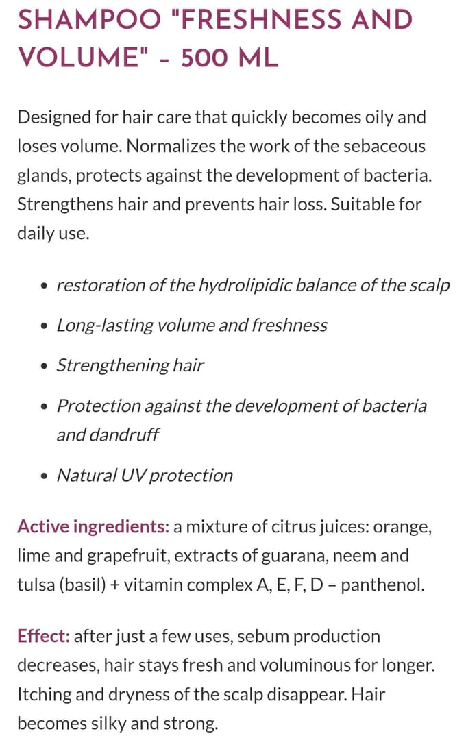 Triuga sulfaat vrij Ayurveda Shampoo - met Indiaas kruidencomplex - amla - bhringaraj - brahmi 500 ml