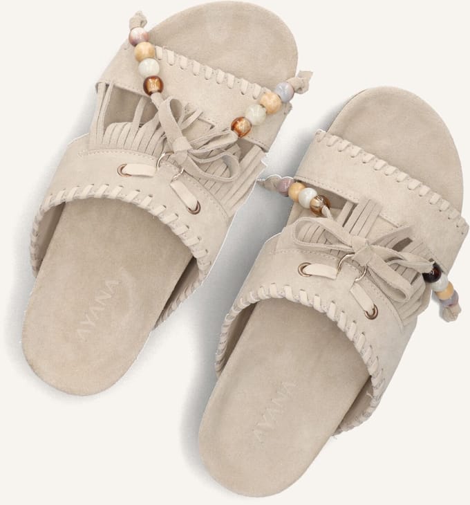 AYANA 2502 Slippers - Dames - Beige - Maat 40